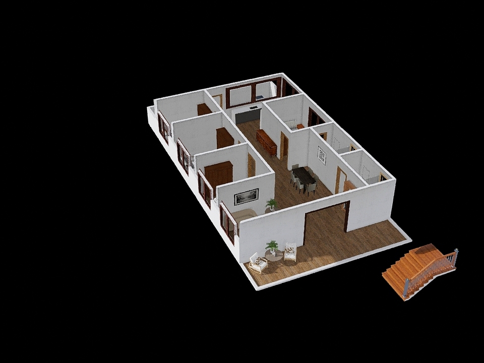 Casa SR 2 3d design renderings