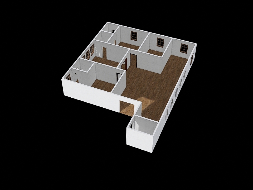 new house plan 3d design renderings