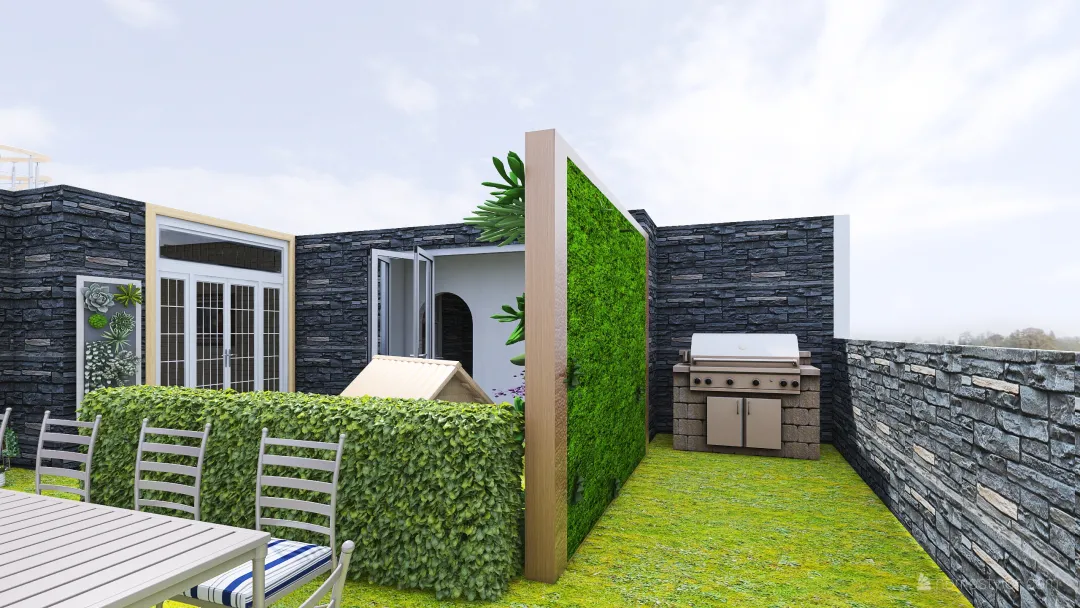 Villa OE 3d design renderings