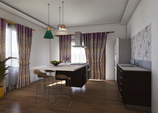 Appartamento_Bortolotti_1 Design Rendering