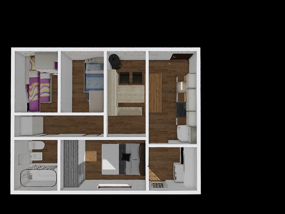 casa 5.8x7.6 v2 3d design renderings