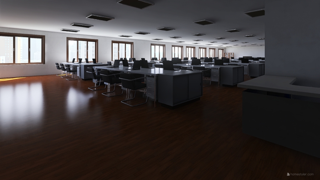 Office 06 3d design renderings