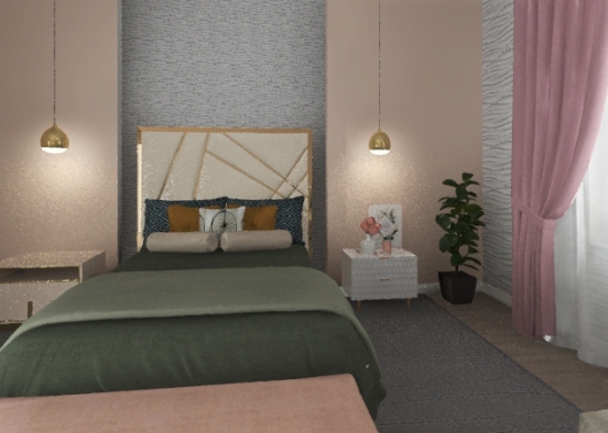 master bedroom final Design Rendering