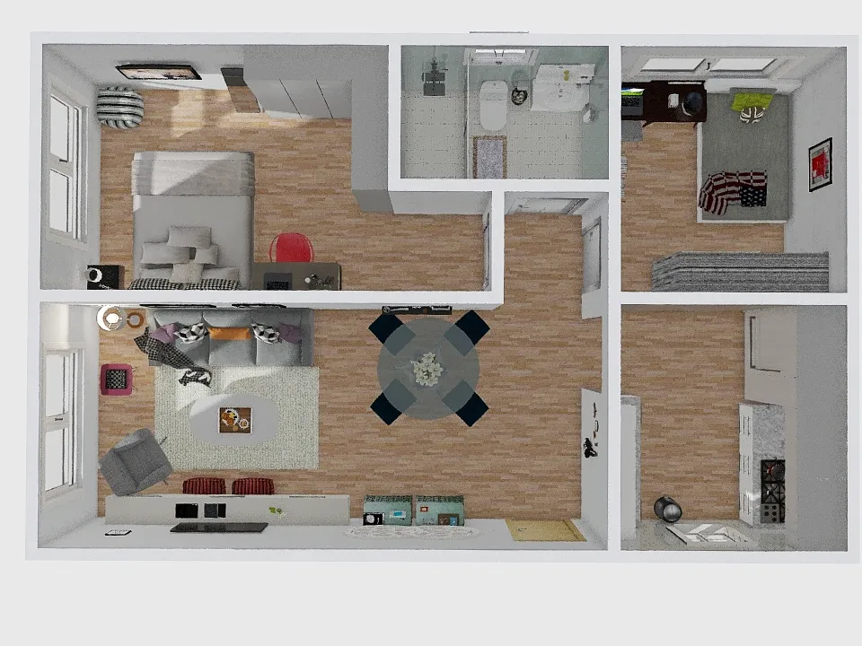 House 12 3d design renderings