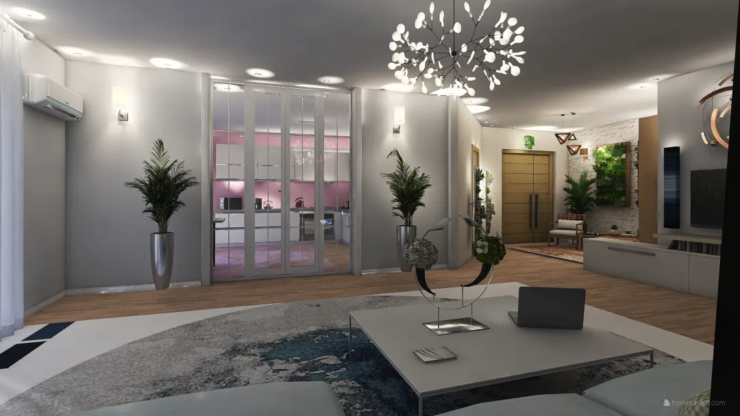 appartamento realizzato 3d design renderings