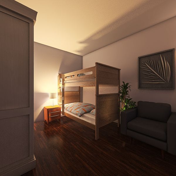 Dormitorio 2 Personas 3d design renderings