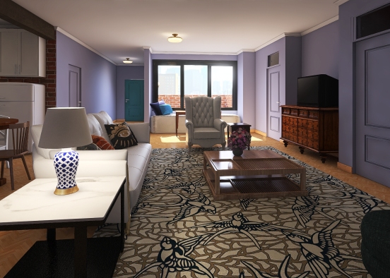 Monica's Apartament Design Rendering