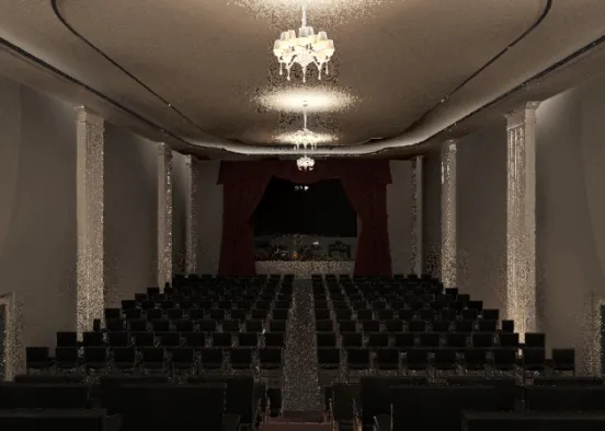 Concert Hall Design Rendering