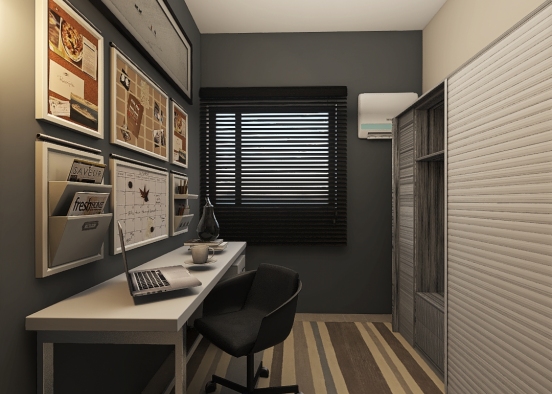 Uil's Office - Mesa Branca Design Rendering