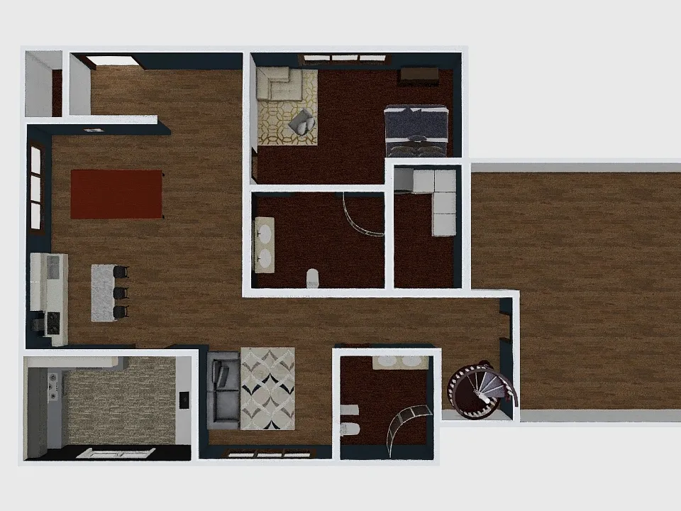 Brent's House 3d design renderings