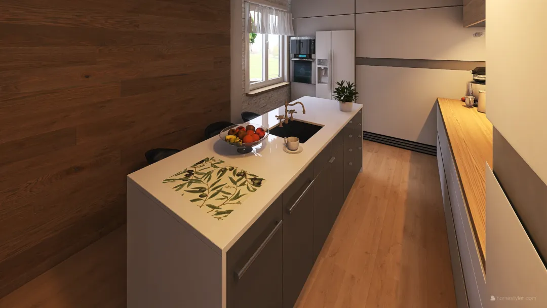 DOBRE kuchnia nowa 3d design renderings