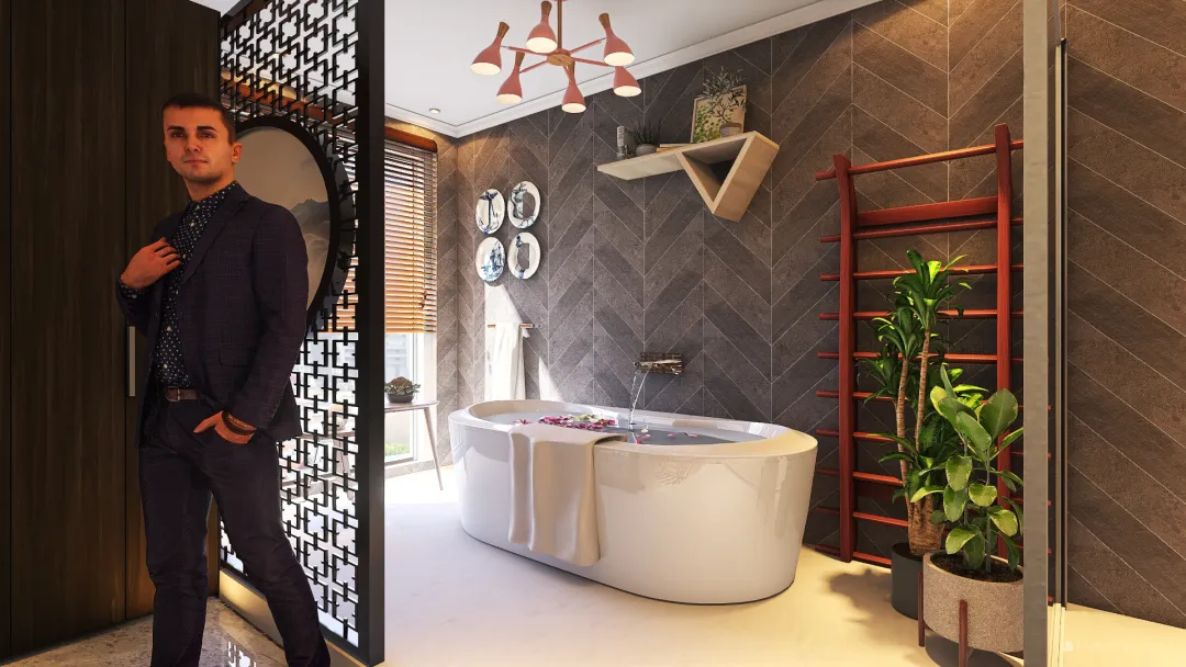 lux bath 3d design renderings
