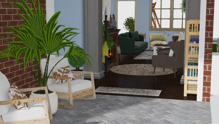 Charming Family Home 3d design picture 198.62