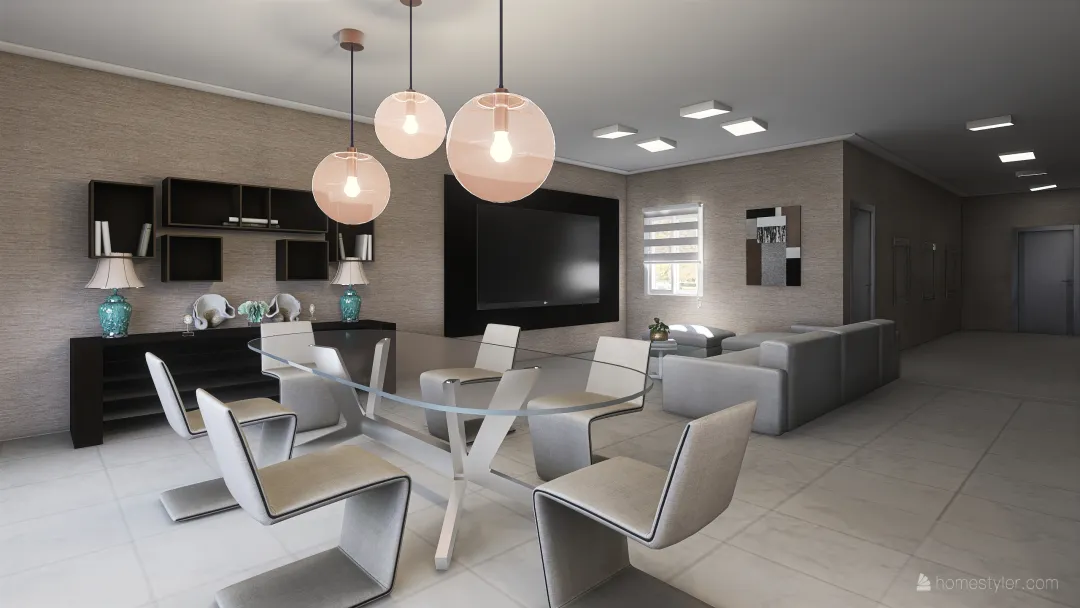 3 Bedroom Penthouse 3d design renderings