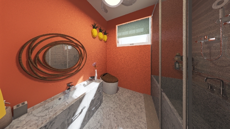 modern bathroom w marble 3d design renderings