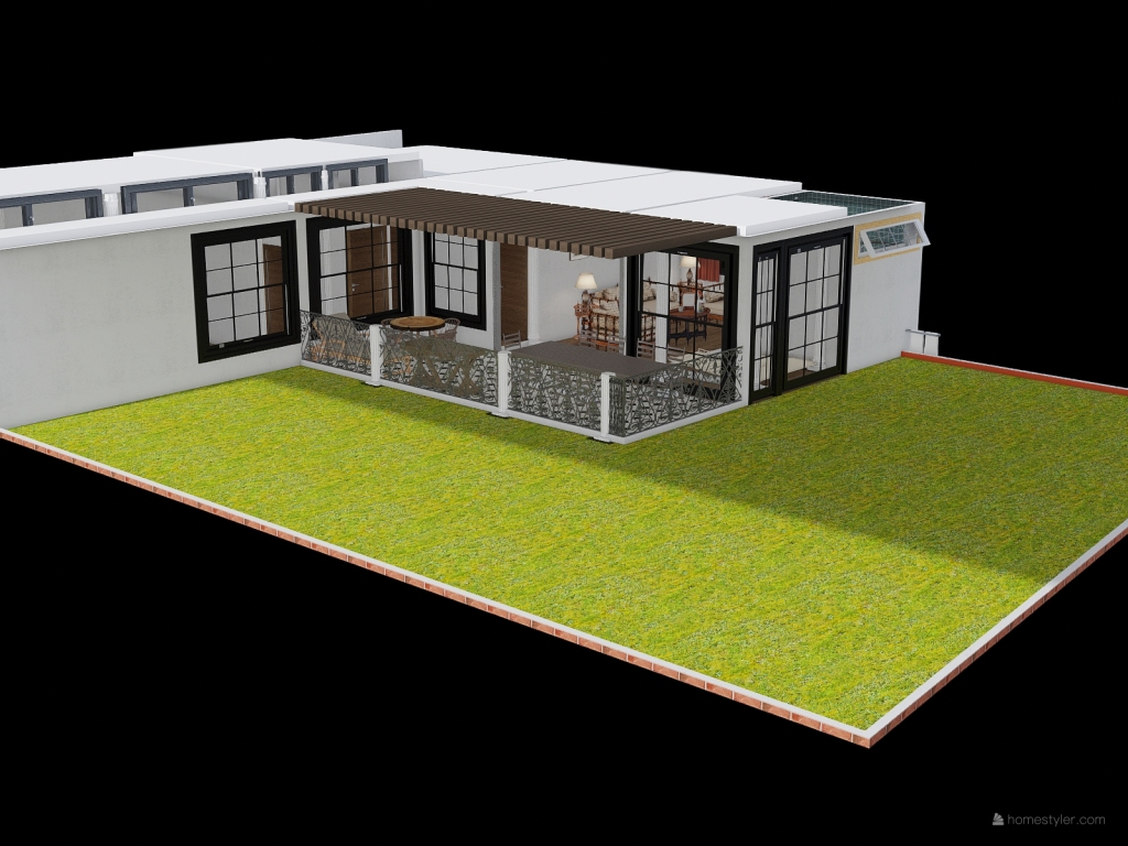 Tlahuac P1 Roof 3d design renderings