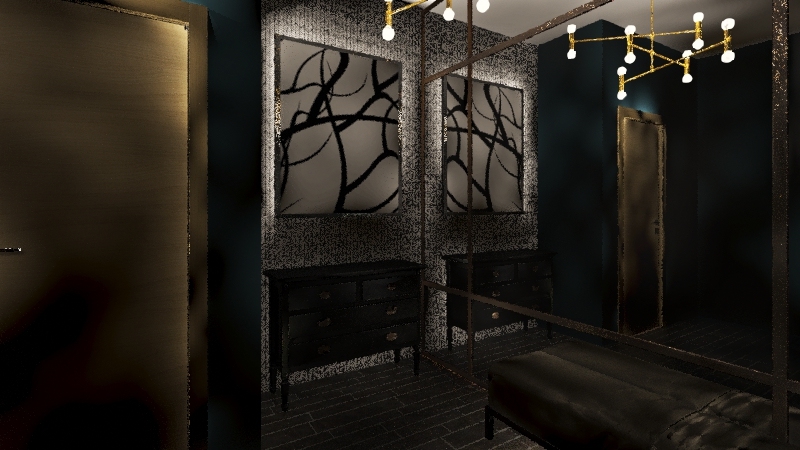 Cloak Room2 3d design renderings