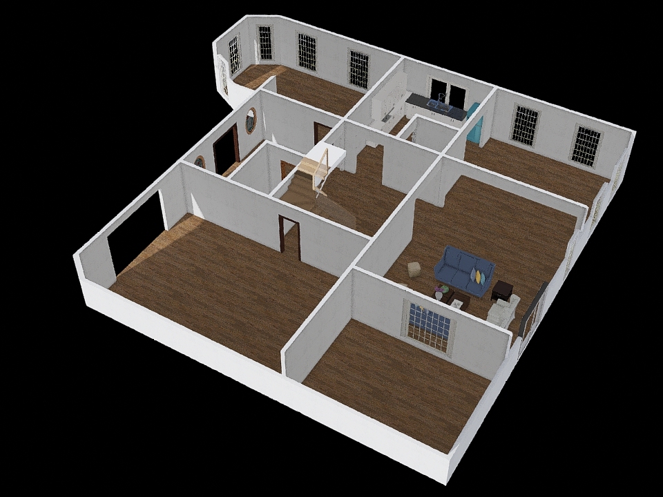 furniture floor plan 3d design renderings