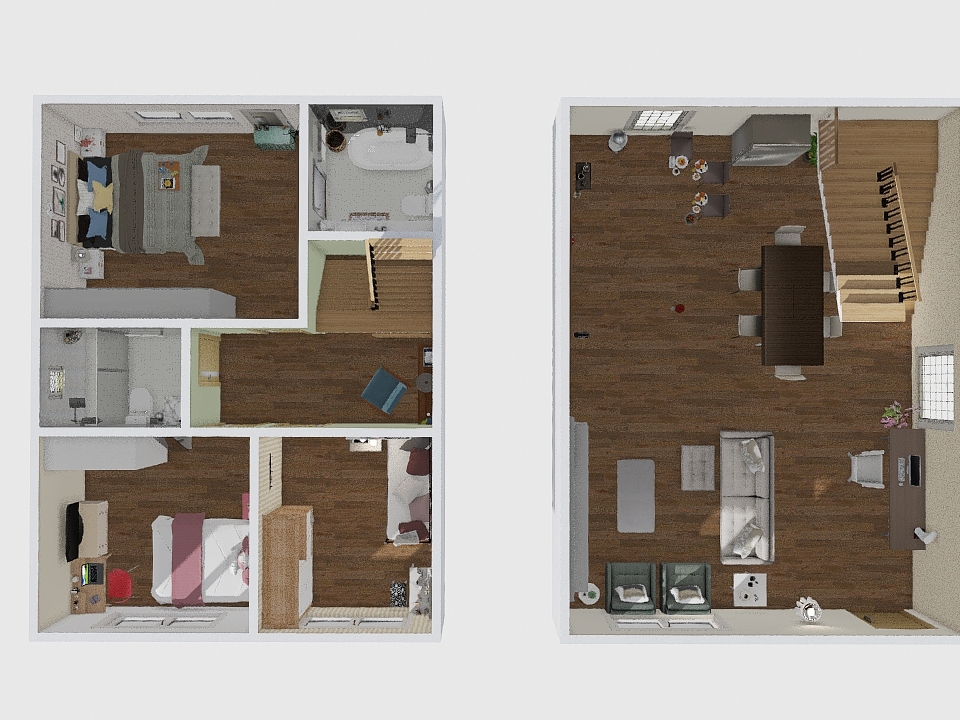 House 13 3d design renderings
