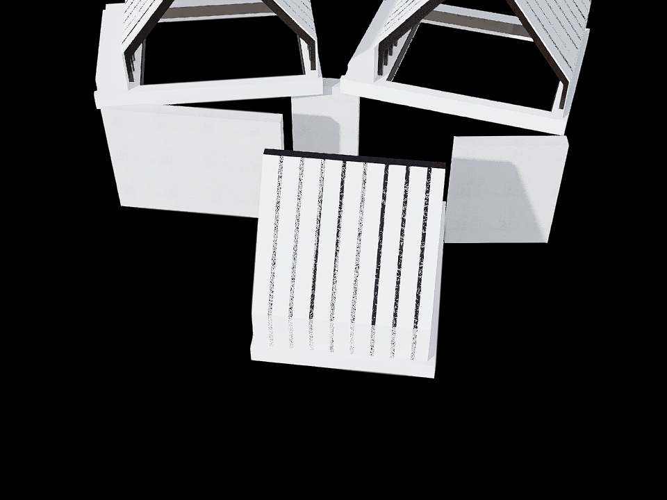 Arched cabin design 3d design renderings