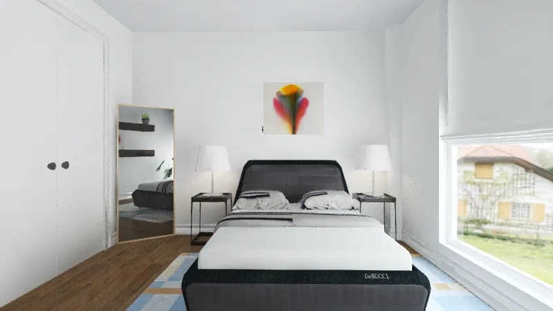 Leslie Bedroom 3d design renderings