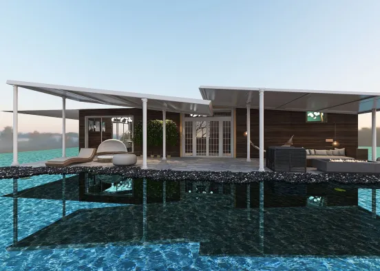 Cabaña Al Mar Design Rendering