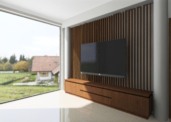 wall tv solares Design Rendering