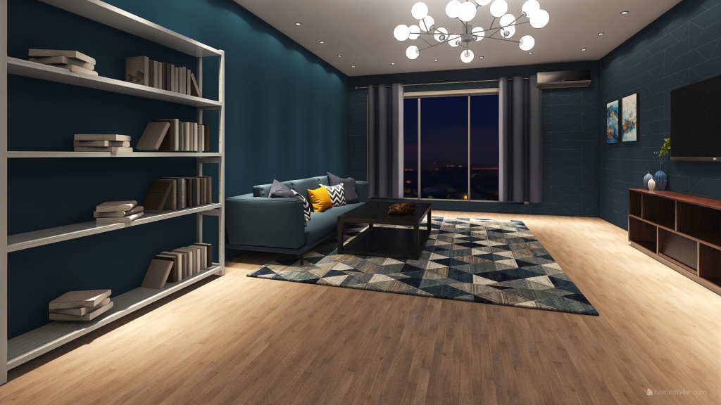 Modern&simple apartmets 3d design renderings