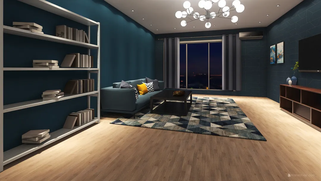 Modern&simple apartmets 3d design renderings