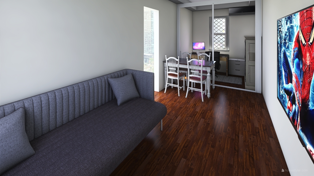 Casa Fechada 3d design renderings