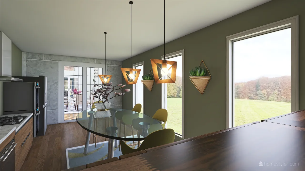 Elegant home 3d design renderings