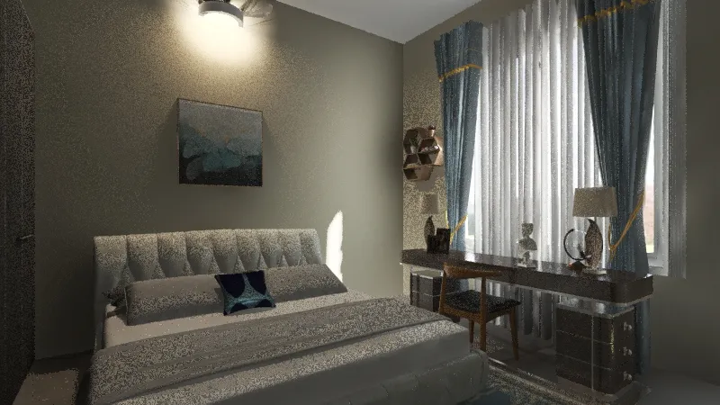 bedroom 2 3d design renderings