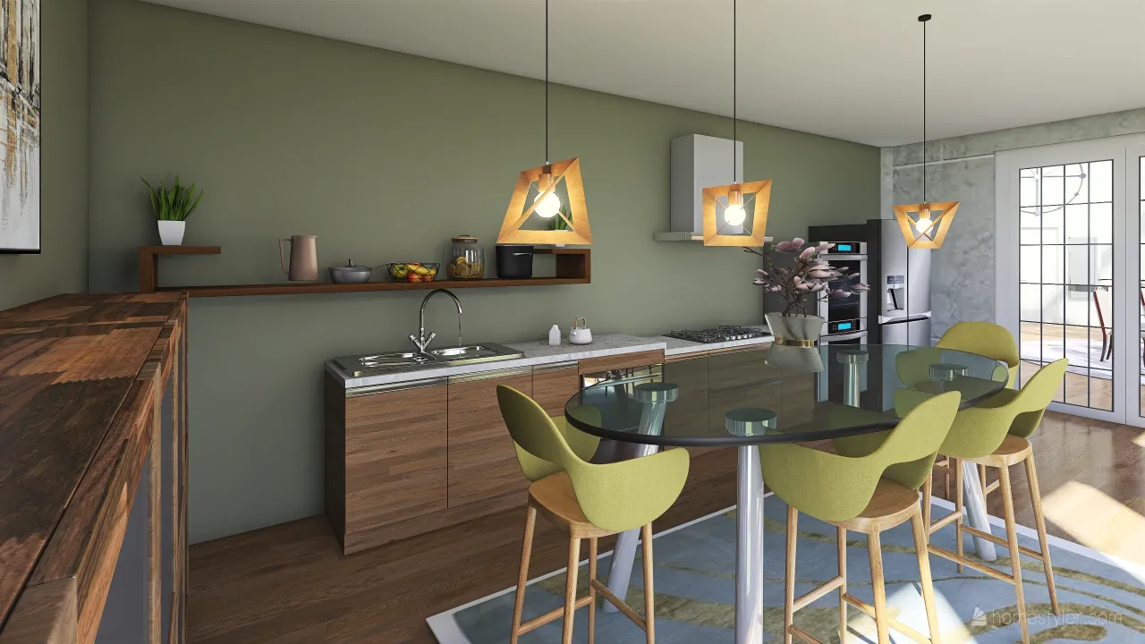 Elegant home 3d design renderings