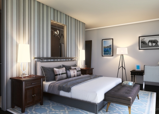 Ruiz´s bedroom Design Rendering
