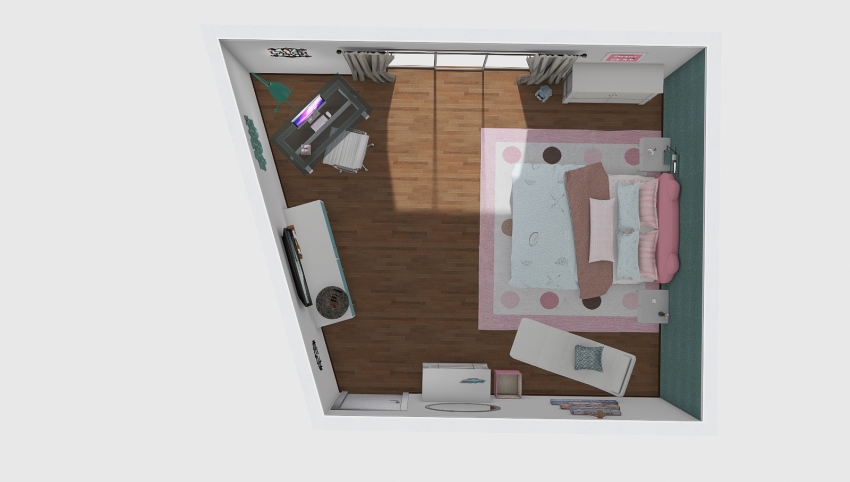 Kiki´s bedroom 3d design picture 25.25