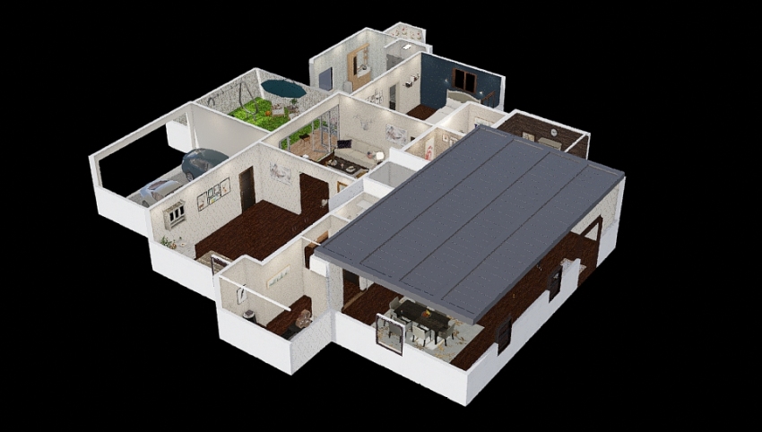 modern Texas house 3d design picture 340.35
