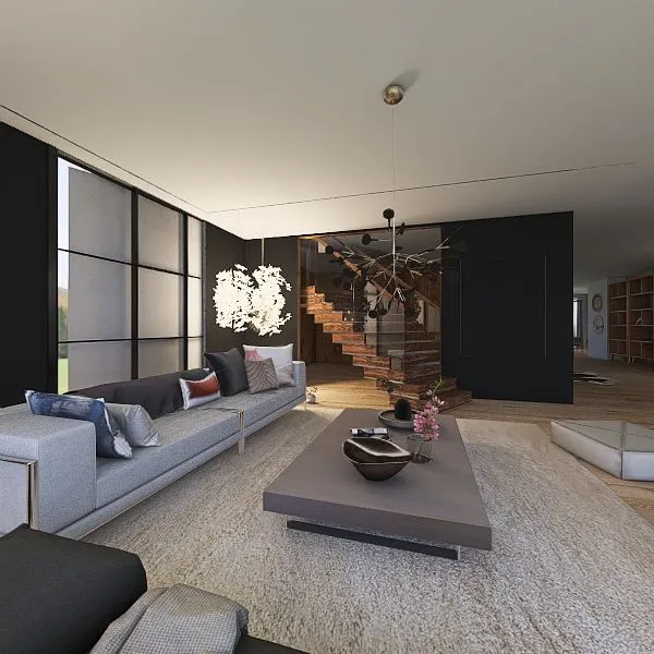modern contry house 3d design renderings