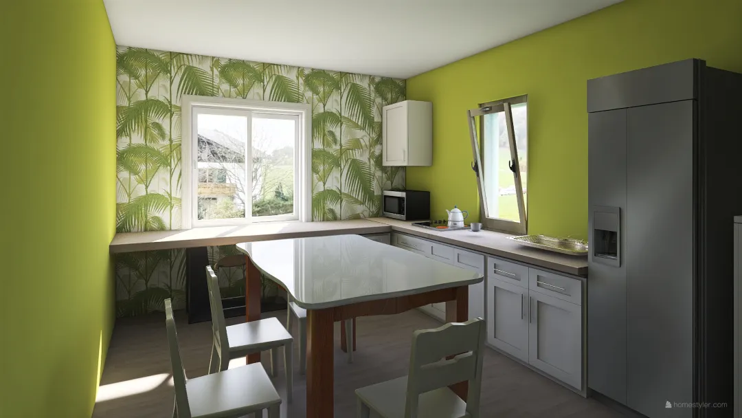 Kitchen 1 3d design renderings