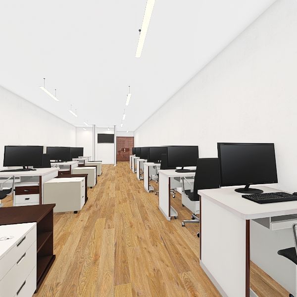 辦公室 3d design renderings