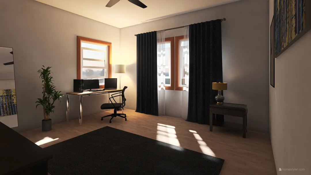 Apartment V1 3d design renderings