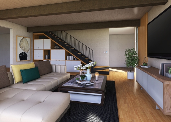 First Floor Home Design Rendering