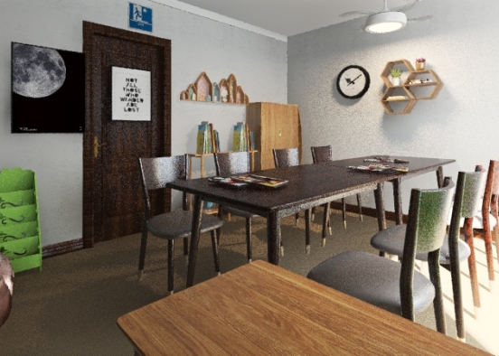 Sala Grupo Bnei Adonai Design Rendering