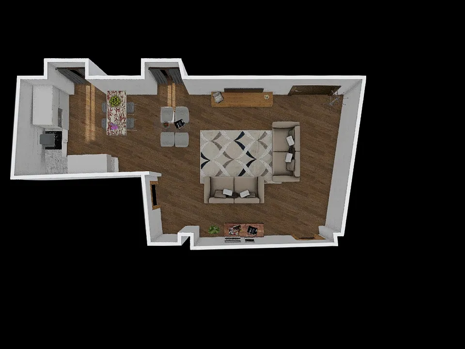 Appartamento_MariaGina 3d design renderings