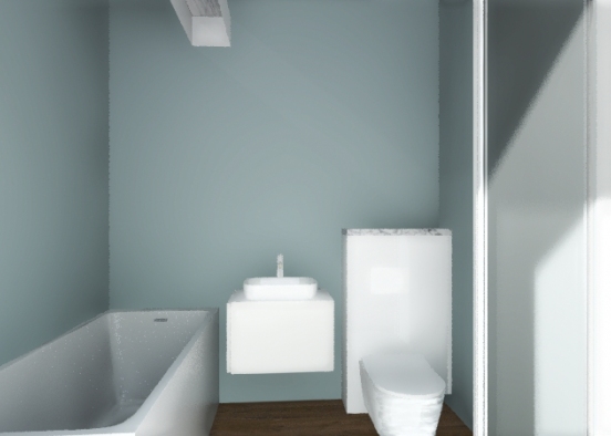 bathroom_toilet_front Design Rendering