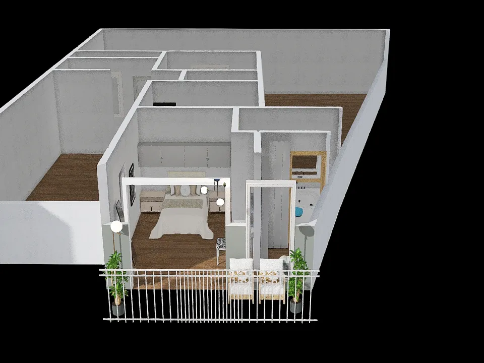 Minha casa 3d design renderings