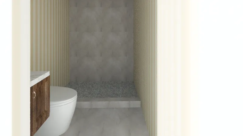 5x8 Bathroom Design 3d design renderings