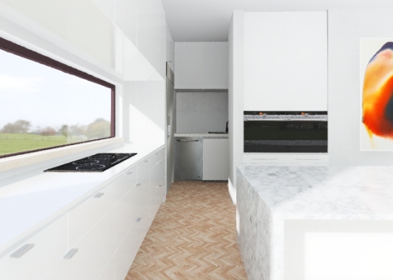 Kitchen Options UE Saara Design Rendering