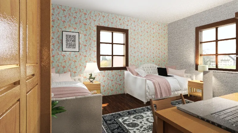 charlotte room 3d design renderings