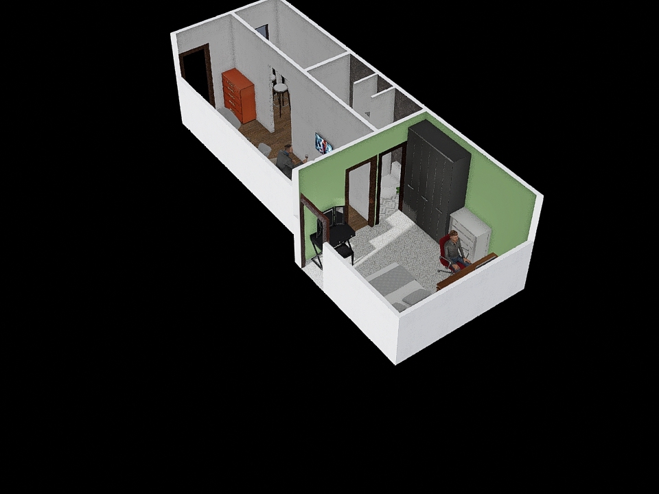 rumah idris 1 3d design renderings