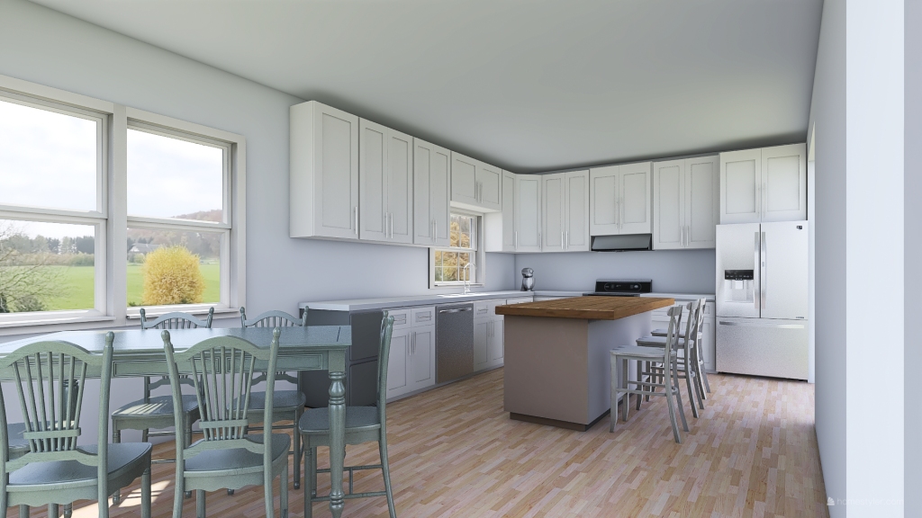 Crolius Kitchen 3d design renderings